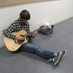 I play guitar and I'm in a band. What more do you want?