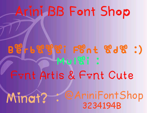 Minat Font Cute / Font Artis ? Tinggal invite pin aku .. Mau Lht Contoh Font.nya bisa cek my fav ya ;) lebih jelas Invite  PIN:3234194B :) thx