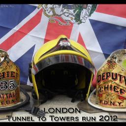 RACE/RUN/WALK organised by London's Fire-fighters from the Rotherhithe Tunnel Southside to Canary Wharf Tower in London - Sunday 21st July 2013. Join us