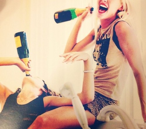 We just like to have fun, and that usually involves getting blacked out.