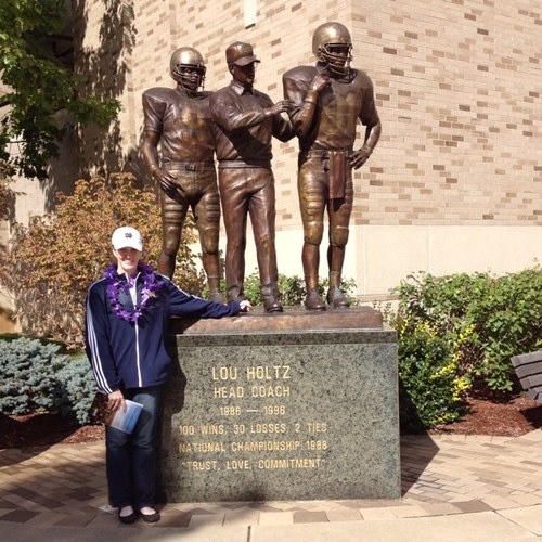 Notre Dame fan by birthright. Phillies fan by choice. Tata to 2 incredible nieces.Daughter. Sister. Public servant. Athlete. Friend. Chef. Cat Mom.