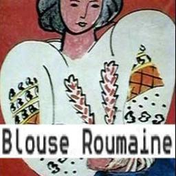 La Blouse Roumaine(ia),an icon of Romanian femininity
(Ia)O icoana a feminitatii romanesti.
La Blouse Roumaine,is an oil-on-canvas painting by Henri Matisse.