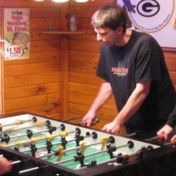 aka nice shot larry.  a northwoods foosball legend in my own mind..supporting #nfl #mma #foosball and kick ass music of all kinds