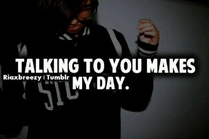 Giving you quotes that you can always relate to no matter what.  ♥