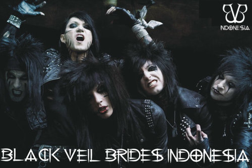 We are the Black Veil Brides armies! #bvbarmyfamily Followed by papa Biersack @oldmanbiersack and papa Pitts @markpittsbvbdad #IndonesiaWantsBlackVeilBrides