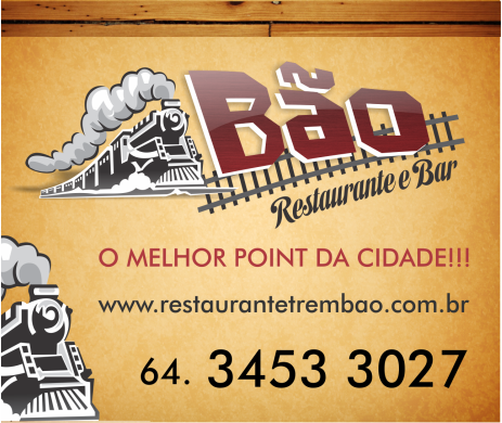 O Trem Bão Restaurante e Bar atende com qualidade e excelência, com um ambiente super agradável e o melhor da culinária goiana. VENHA NOS CONHECER!