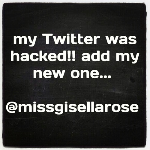 rosefriedgizmo's profile picture. ADD MY NEW TWITTER @missgisellarose