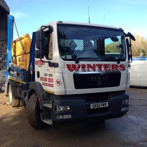 Winters is a recycling company supplying a nationwide service for skip grab and bin hire