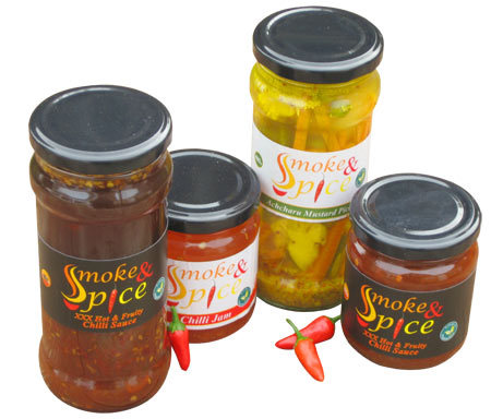 Artisan food producer based in Kent, specialising in Smoked and Spiced food, Sri Lankan curries & homegrown HOT Chilli Jellies/sauces/chutney.