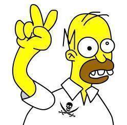 Soy Homero. no el original el pirateao. Si me hacen pelear con el verdadero le saco la shusha al culiao!!