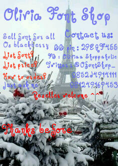 for serious buyer only!!! ☺ contoh font? Cek fav! Pin? Ask me :D font bagus harga pelajar! :) Follow @OfontShop mau di sponsorin? Yuk mention ajah :D#RECOMENDED
