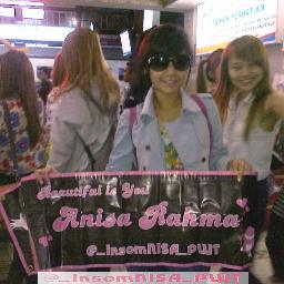 OfficialFanbase of Anisa Rahma Adi  from Purwokerto | always support @AnisaRahma_Adi ♥ | Followed by her 30-06-2013 \(^▿^)/‎ | part of @TwibiPurwokerto