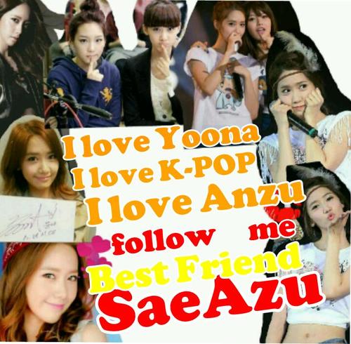 SaenoaSae's profile picture. SNSDゆな・fairiesみりあ♥・SJ・SPICAナレ・Girl’s day大好き♥相棒ゎかなやん♥親友ゎあんず♥