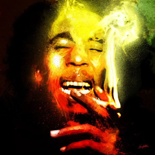 #TeamStonerGirl #TeamTatted #L1C4 #Redhead #BobMarley #OneLove (: