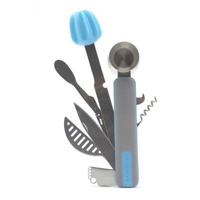 The Bar10der is the first and only 10-in-1 bartending tool that allows you to bring the bar home so you can mix up your favorite cocktails whenever you fancy!