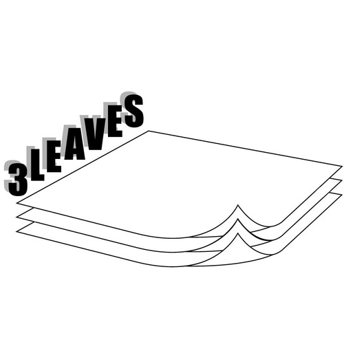 3leaves magazine is an underground experimental magazine printed on 3 leaves with every months different layouts