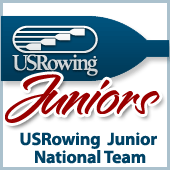 USRowing’s Junior National Team represents the U.S. at the World Rowing Junior Championships. Athletes are selected to the USJNT via selection camps.