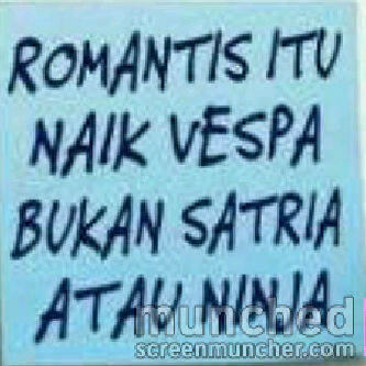 Apa pesan hari ini