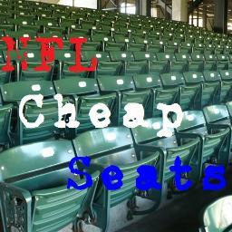 nflcheapseats's profile picture. An #NFL blog by @Church_NFL intended to provide fans with entertaining information on the best and worst the league has to offer. Must love stats #NFLCheapSeats