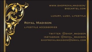 Luxury, Lush, Lifestyle      shoproyalmadison@gmail.com