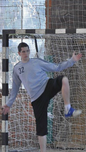 Hincha de Boca, Jugador de Handball de Mitre