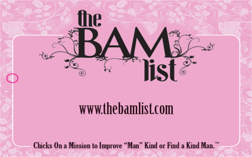 TheBAMList's profile picture. Chicks On a Mission to Improve “Man” Kind or Find a Kind Man. For a view into our world, we proudly invite you to visit http://t.co/b4Kqcx3Dck
