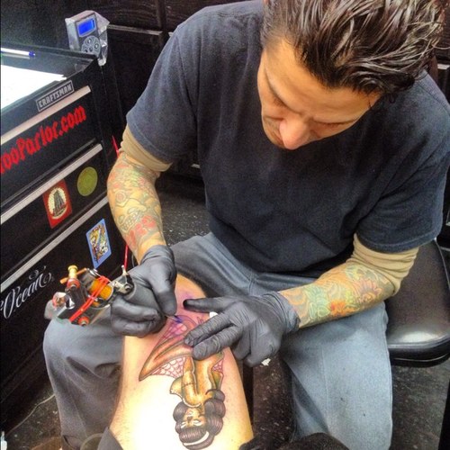 Artist at West Coast Tattoo Parlor WCTP
9151 Las Vegas Blvd. South STE. 320, 
Las Vegas, NV 89123