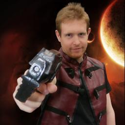 Science Bitch! Father, costumer, Galactic Knight, gamer, sci-fi fan, reader, rock music lover, and general, nuclear powered geek. May be in over his head...