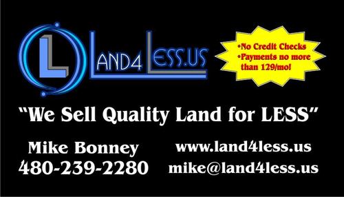 landforless's profile picture. Land for sale in AZ,TX, NM, NV and California. We finance for $129 per month with NO credit checks. Visit us today and begin investing in your future...