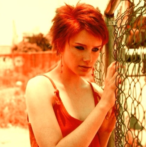 Shaded red, and nothing pretty. | Wolfsbane of the X-Men.