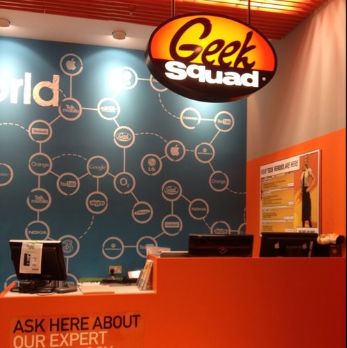 CarphoneUpper's profile picture. We are your Geek Squad Agents at Trafford Centre Upstairs, we are here to tackle the world of unruly technology, one step at a time, with very, very white socks