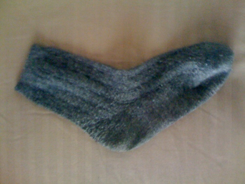 Kara's abandoned Foot Warmer!!
