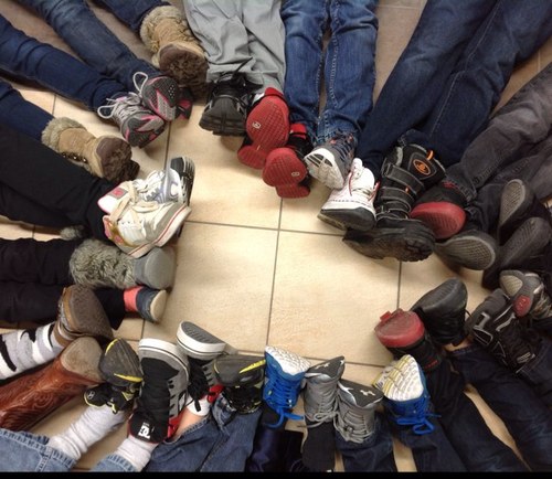 Grade 6 class at Hewitt's Creek PS, Barrie,ON. SCDSB. 24 Fabulous students at a fabulous school.