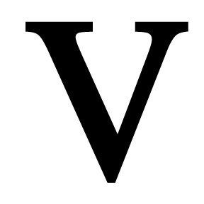He's following this page because he wants the V:)