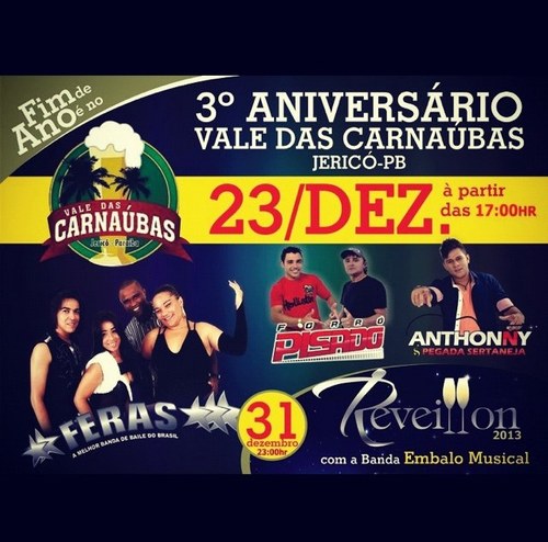 Twitter Oficial da Maior Casa de Shows do Sertão da PB. Balneário, Bar e Restaurante aberto todos os Domingos apartir das 10:00hr. Sigam @forroeshow