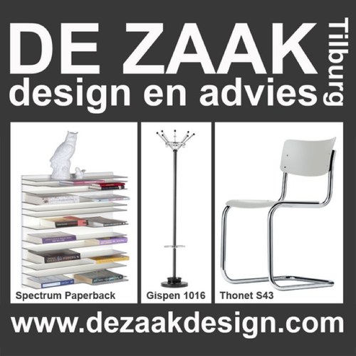 Showroom oude & nieuwe design meubels, verlichting, accessoires en kunst, van oa. de merken DutchOriginals, E15, Adelta, Spectrum, Verzelloni, Thonet, Jieldé