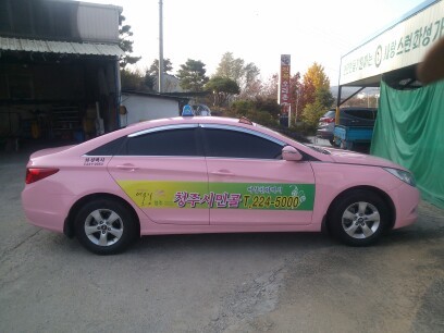 smk2241's profile picture. 청주의명물 핑크택시