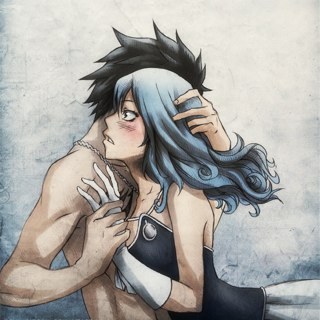 GruviaFandom's profile picture. The Twitter for fans of Gruvia!
That's Gray and Juvia of Fairy Tail aka the most adorable pairing ever! (Also a huge fan of Natsu x Lucy; #SorryNotSorry