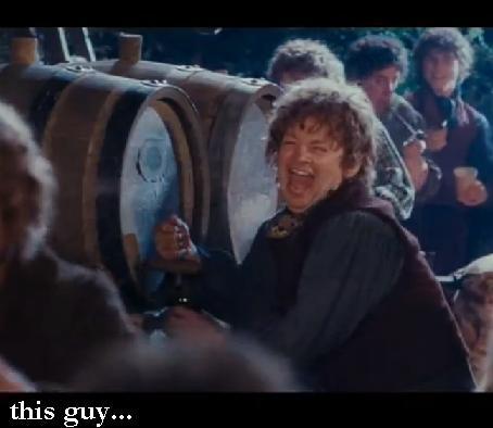 I'm a drunk, Fat, Hobbit. Wanna fight about it? Drunking and eating in NYC is what I do. Deal with it.
Queens in the HOUSE!!