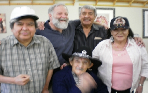 Idle No More Kamloops - Native Elders: Cowboy - Norman Tomma from Squilax, Margaret Eckard from Chu Chua, Robert Porter from Pavilion, Johnny from Williams Lake