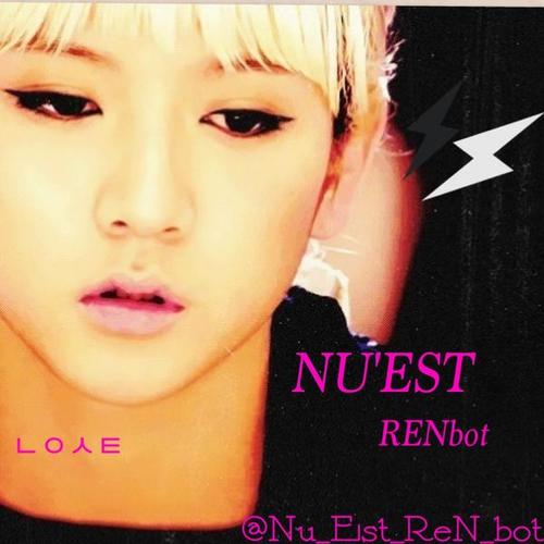 非公開･全自動 NU'EST れんbotです。
Sの要素多めでちょっと大人な僕はどうですか? 可愛がって欲しいㄴㅇㅅㅌおいで。
なにかあったらDM来て。相談いつでものるよ。
フォロー=@。bye-bye=ブロック。
本人様達の情報も載せてあるからツイプロ見てね。start:2012/12/21