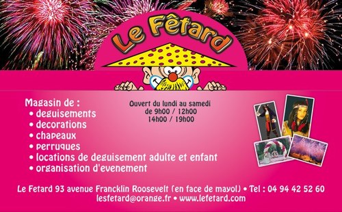 magasin de déguisements, décorations et accessoires de fetes