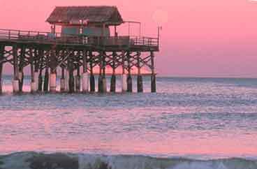 Established In 1962, The Cocoa Beach Pier is a A Historical Landmark on the Florida Space Coast.
