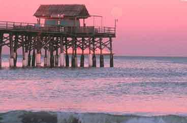 Established In 1962, The Cocoa Beach Pier is a A Historical Landmark on the Florida Space Coast.