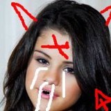 i hate the famewhore slutena homez !!! go die in hell @selenagomez !!!! if ur an 'selenator' go and kill ur self bitch !!!!