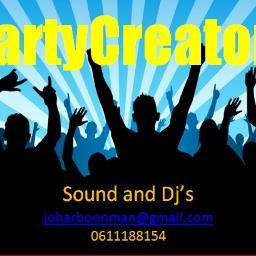 PartyCreatorz, verhuur van DJ's en geluidsapparatuur