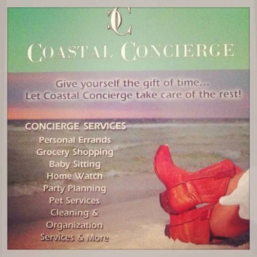 ConciergeJulie's profile picture. Coastal Concierge offers many services to make your vacation stress free like grocery shopping, babysitting, activity rentals, &much more!
