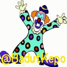 follow @BadutKepo Badut yang setiap hari nya nge'kepo dijamin kamu pasti terhibur .