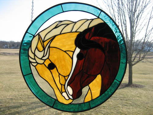 Stained Glass and Mosaic Artist, CGGE Member, Equestrian, Book lover