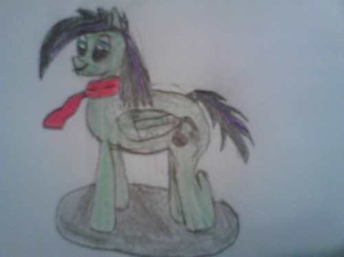 a stallion who resently lost his store and lives behind sugar cube corner. brother @mlp_tomas